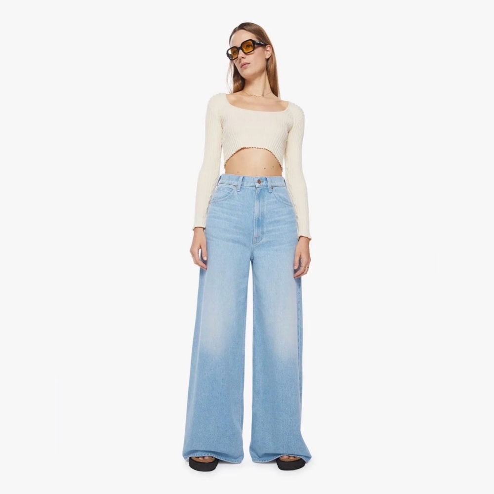 Mother Snacks Sugar Cone Heel jeans. NWT